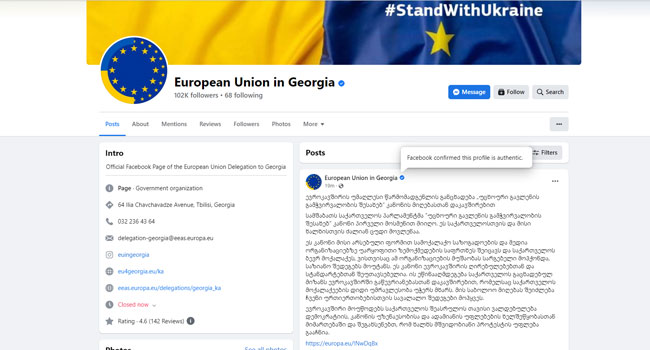 ევროკავშირის უმაღლესი წარმომადგენლის განცხადება „აგენტების“ კანონის მიღებასთან დაკავშირებით