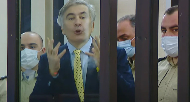 „განაჩენი პუტინის დაკვეთით გამომიტანეს“ – სააკაშვილის წერილი ციხიდან