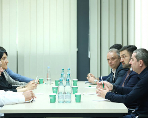  ცესკოს ხელმძღვანელი პირები „პატრიოტთა ალიანსის“ წარმომადგენლებს შეხვდნენ