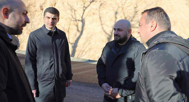 გომისმთამდე მისასვლელი გზის 21 კმ-მდე მონაკვეთის რეაბილიტაცია აქტიურად მიმდინარეობს