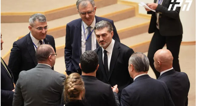 მიხეილ ყაველაშვილი პარლამენტში მივიდა